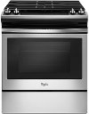 WEG515S0FS Whirlpool 5.0 cu. ft. Gas Range Frozen Bake Technology - Stainless Steel