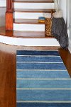 Blue 8 Foot Runner Rug - Contempo-2