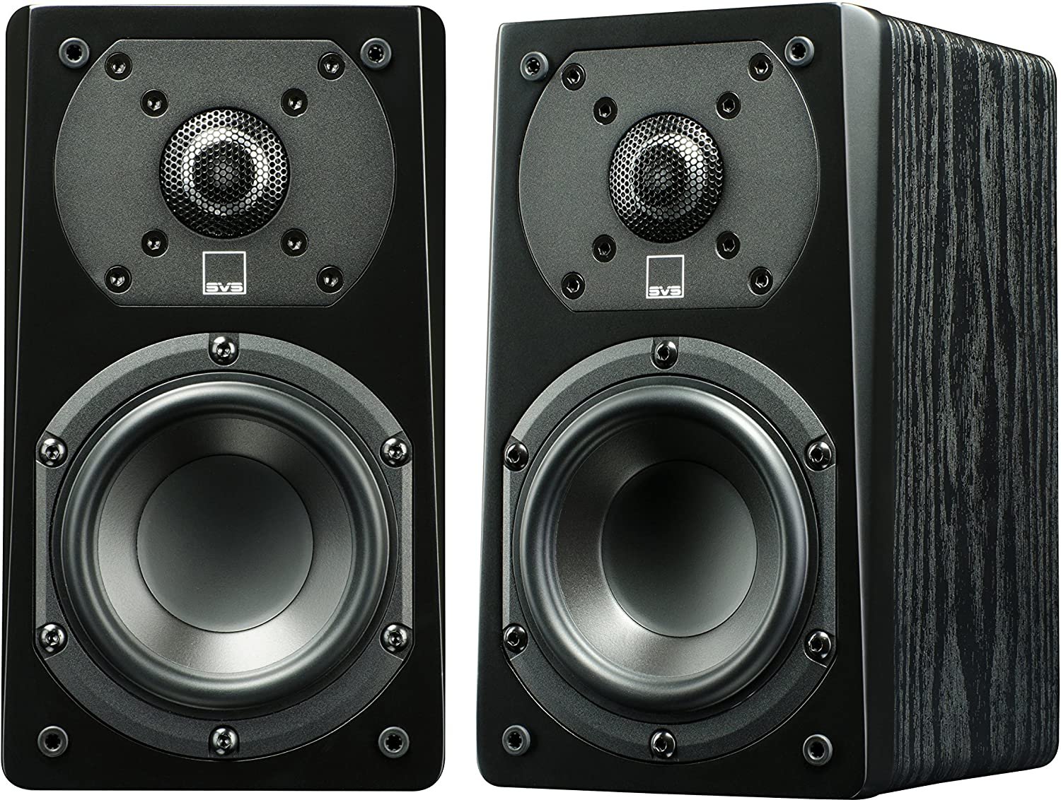 PRIME-SAT-BK-ASH/PR SVS Prime Satellite Speaker Pair - Black Ash-2