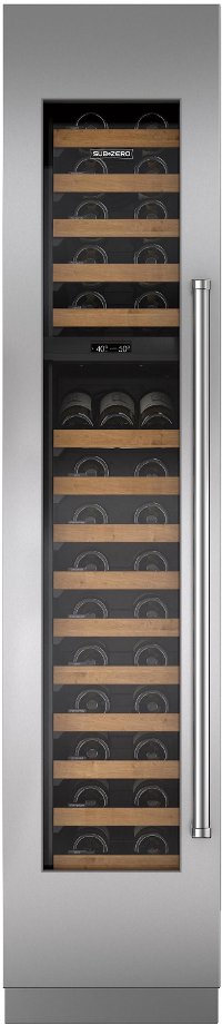IW-18-LH Sub-Zero 18 Inch Wine Storage, 59 Bottle Capacity - Panel Ready, Left Hinge