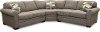 Casual Classic Brown 3 Piece Sectional - Orion