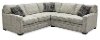 Casual Contemporary Gray 2 Piece Sectional Sofa - Juno