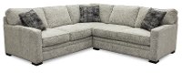 Casual Contemporary Gray 2 Piece Sectional Sofa - Juno