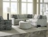 Contemporary Gray 2 Piece Sectional Sofa with LAF Loveseat - Juno-1