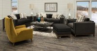 Modern Mink Brown Velvet Chair - Kelsey