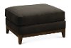 Modern Mink Brown Velvet Ottoman - Kelsey -2