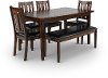 Dark Cherry 6 Piece Dining Set - Del Mar