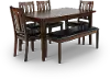 Del Mar Dark Cherry 6 Piece Dining Set