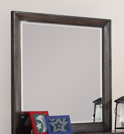 Classic Traditional Brown Youth Mirror - Sevilla