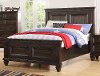 Classic Traditional Walnut Brown Full Size Bed - Sevilla