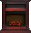 CAM3437-1CHR Cherry Electrical Mantel Fireplace (34 Inch) - Sienna