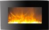 CAM35WMEF-1BLK Black Wall Mount Electrical Fireplace (35 Inch) - Callisto