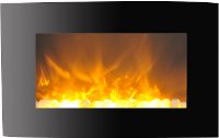 CAM35WMEF-1BLK Black Wall Mount Electrical Fireplace (35 Inch) - Callisto
