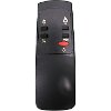 CAM35WMEF-2BLK Black Wall Mount Electrical Fireplace (35 Inch) - Callisto-2