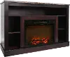 CAM5021-1MAH Mahogany Electric Fireplace with Mantel (47 Inch) - Seville