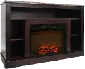 CAM5021-1MAH Mahogany Electric Fireplace with Mantel (47 Inch) - Seville