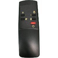 CAM56WMEF-1BLK Black Wall Mount Electrical Fireplace (56 Inch) - Metropolitan-2