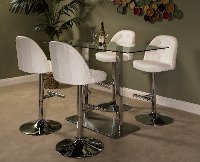 Bar Height Glass Table - Left Bank