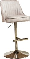 Clearance Light Gray Adjustable Counter Height Stool - Savoy