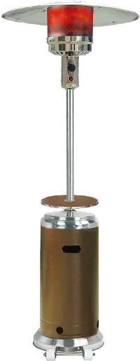 HAN002BRSS 7' 41,000 BTU Patio Heater