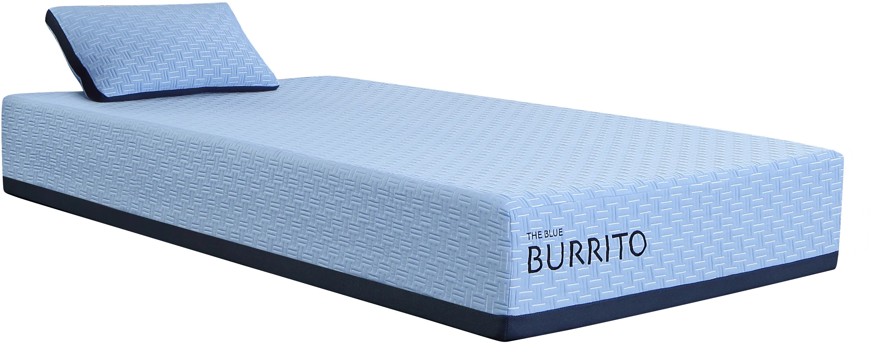 RCBB11MFTW Blue Burrito Visco Gel Memory Foam Twin Mattress-2