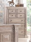 Rustic Traditional Cream Chest of Drawers - Santa Fe