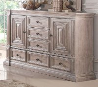 Rustic Traditional Cream Dresser - Santa Fe