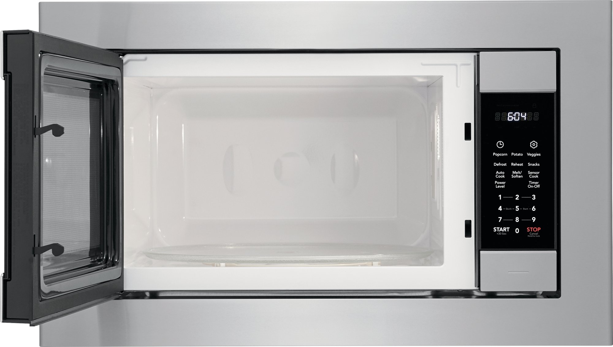 FGMO226NUF Frigidaire Gallery 24 Inch Countertop Microwave - 2.2 cu. ft., Stainless Steel-3