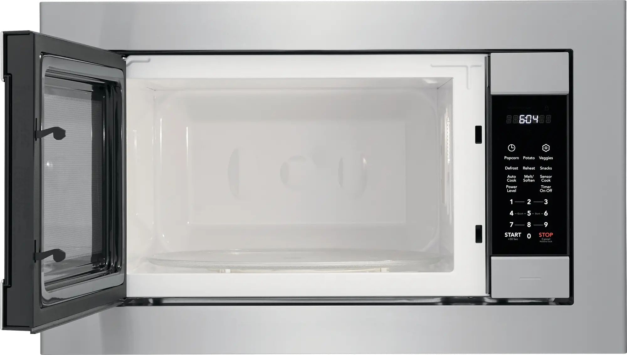 FGMO226NUF Frigidaire Gallery 24 Inch Countertop Microwave - 2.2 cu. ft., Stainless Steel-3