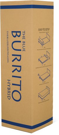 RCBB11MFTX Blue Burrito Visco Gel Memory Foam Twin-XL Mattress-3