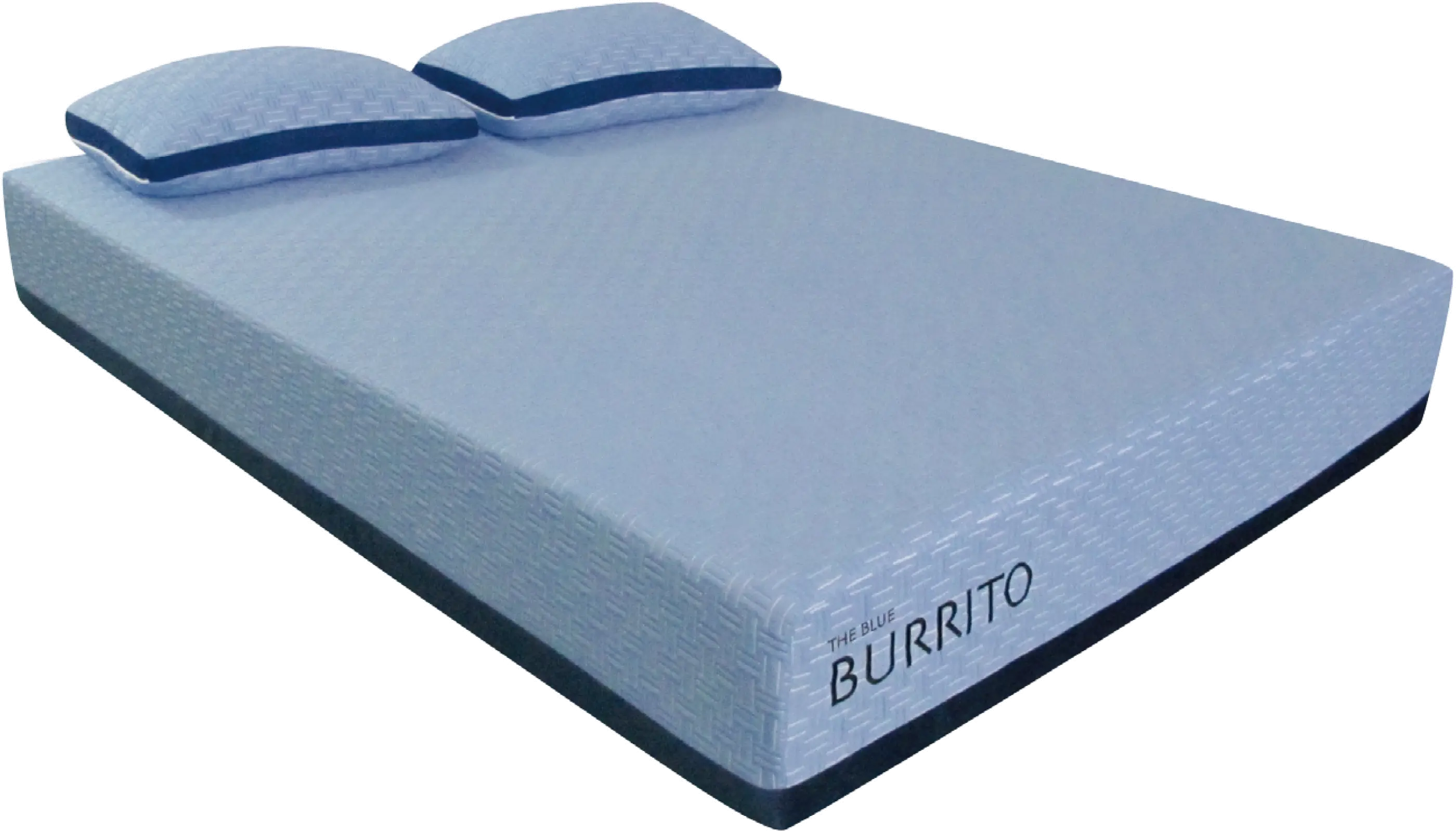 RCBB11MFKG Blue Burrito Visco Gel Memory Foam King Size Mattress-1