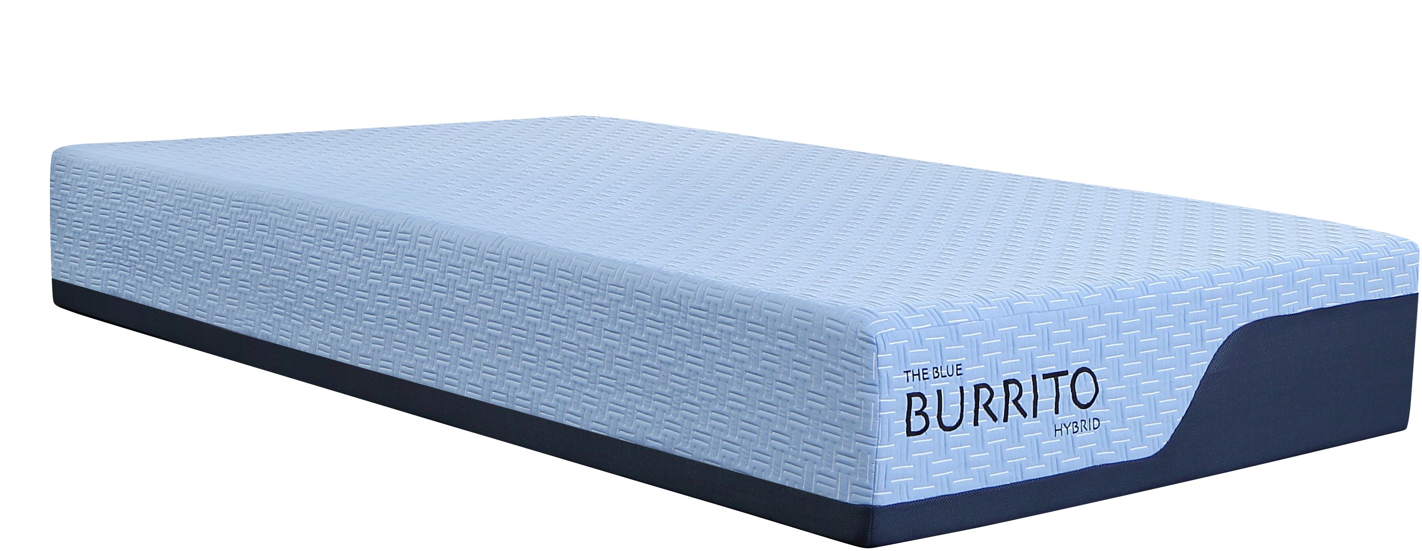 RCBB11HYTX Blue Burrito Hybrid Memory Foam Twin-XL Mattress-2