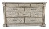 Classic Traditional Gray Dresser - Madison Ridge
