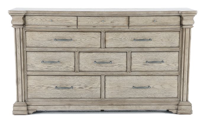 Classic Traditional Gray Dresser - Madison Ridge