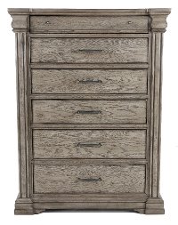 Classic Traditional Gray Chest of Drawers - Madison Ridge
