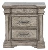 Classic Traditional Gray Nightstand - Madison Ridge