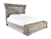 Madison Ridge Gray Queen Storage Bed