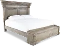 Madison Ridge Gray Queen Storage Bed