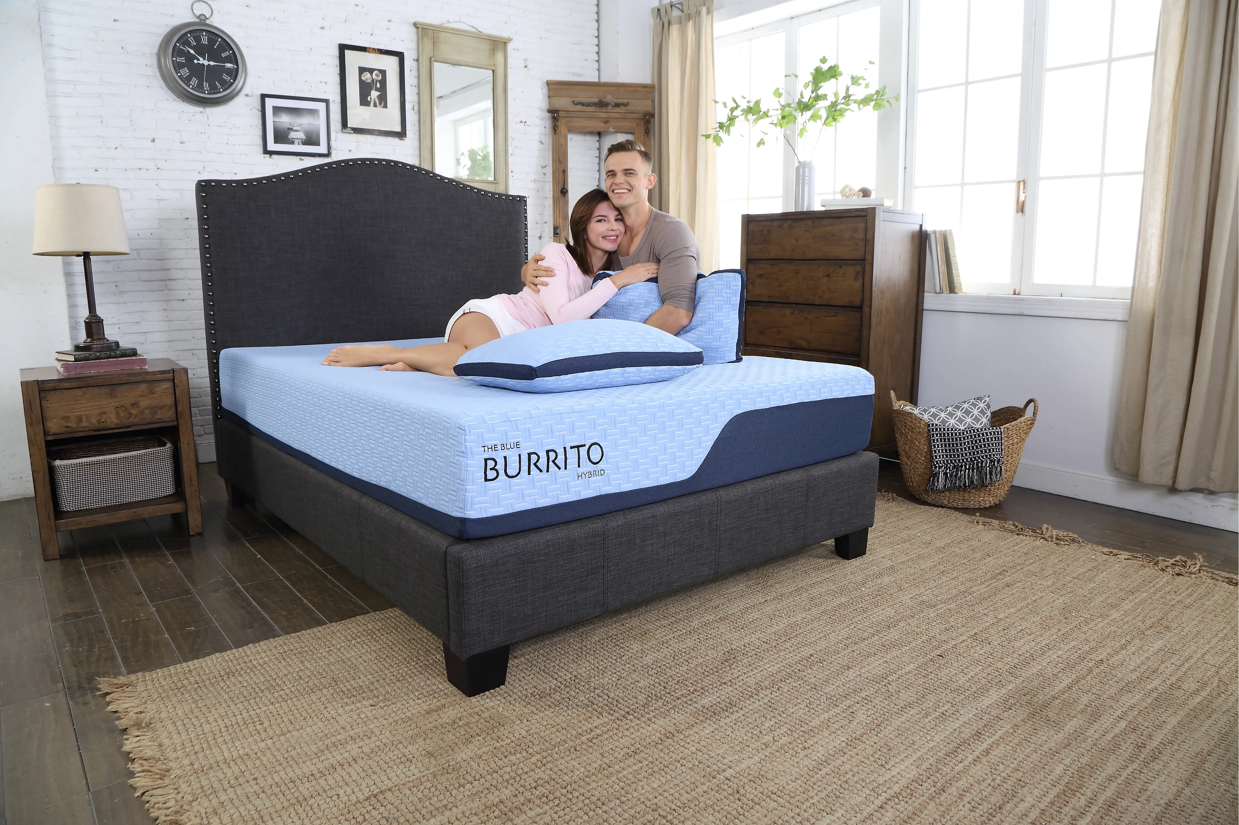 RCBB11HYKG Blue Burrito Hybrid Memory Foam King Size Mattress-6