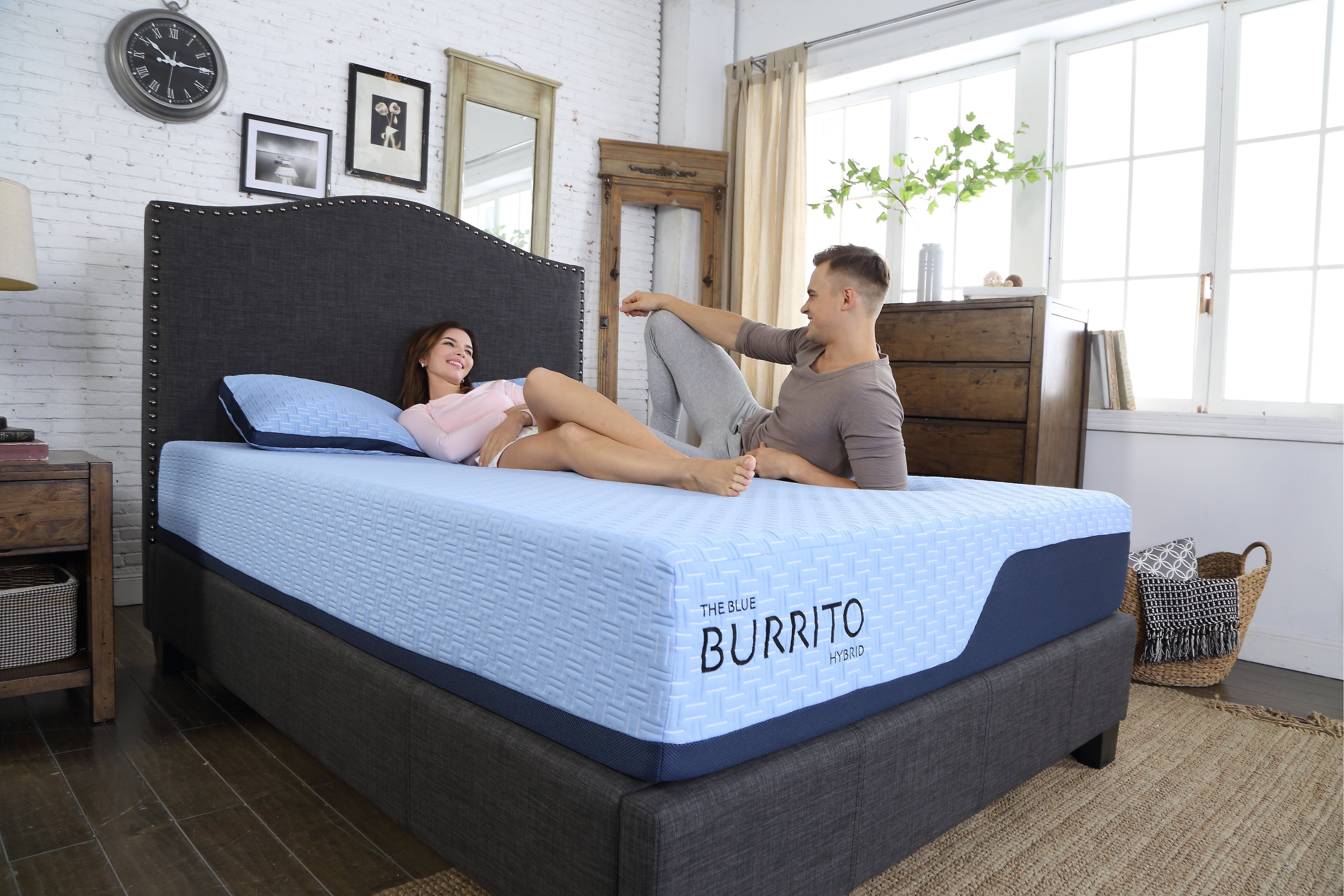RCBB11HYKG Blue Burrito Hybrid Memory Foam King Size Mattress-8