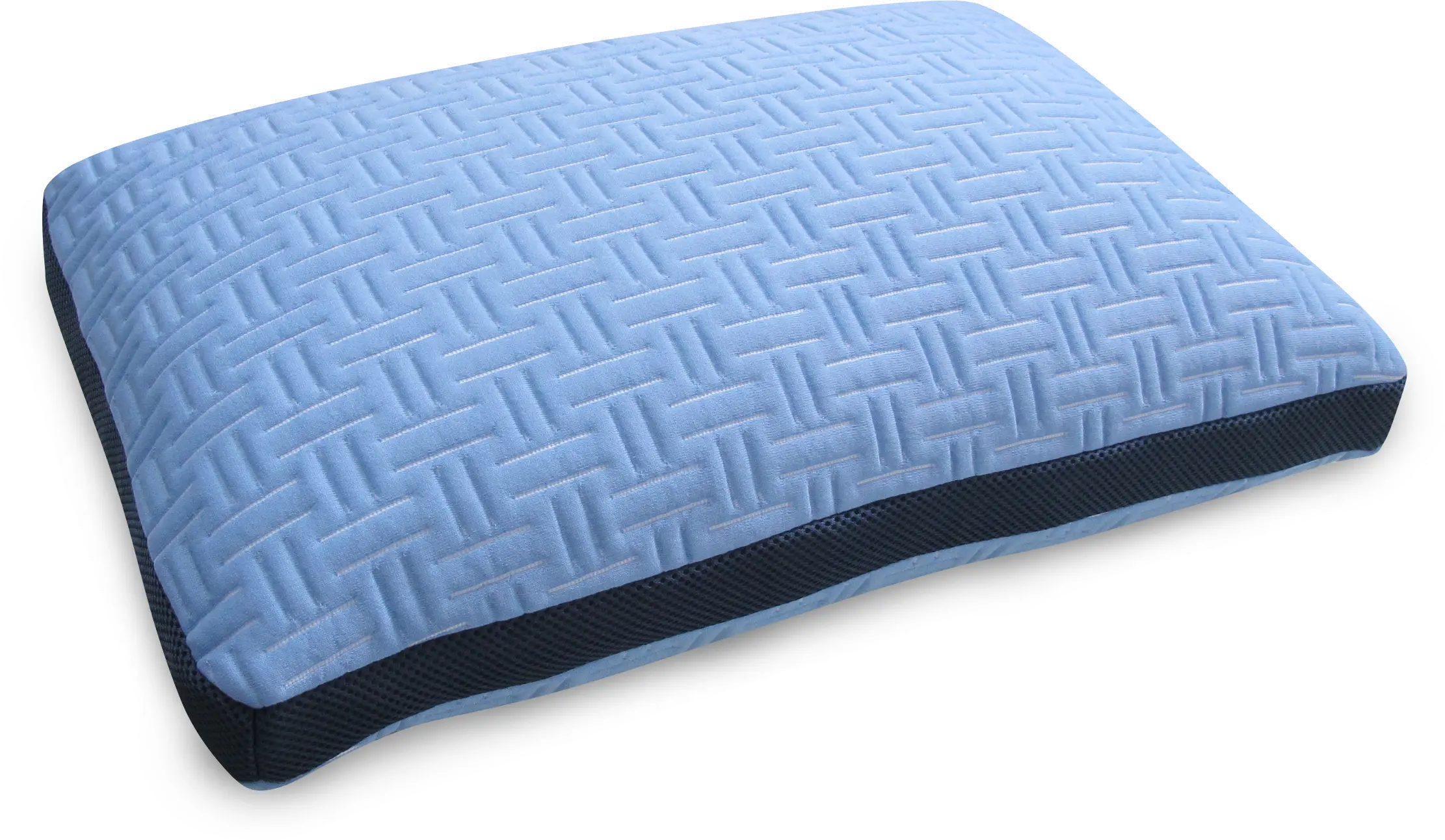 RCBBPLW6 Blue Burrito Memory Foam Cluster Pillow-3