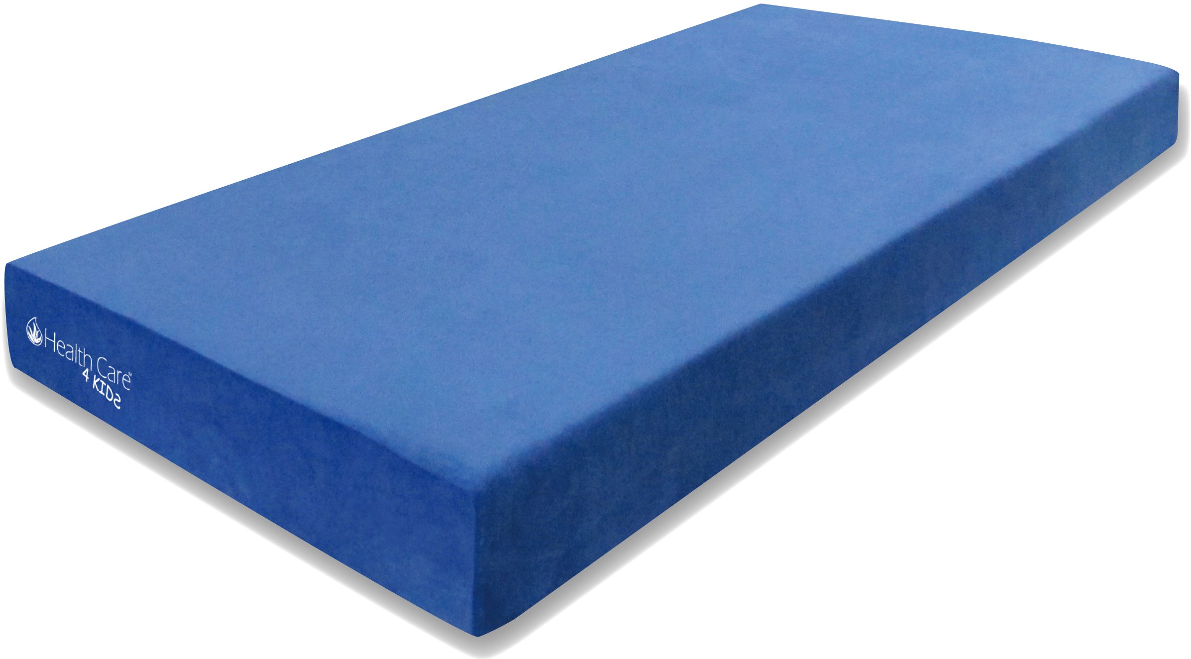 RCG4K7TWB Health Care Blue Memory Foam Twin Mattress and Pillow - 4 Kids Dream-2