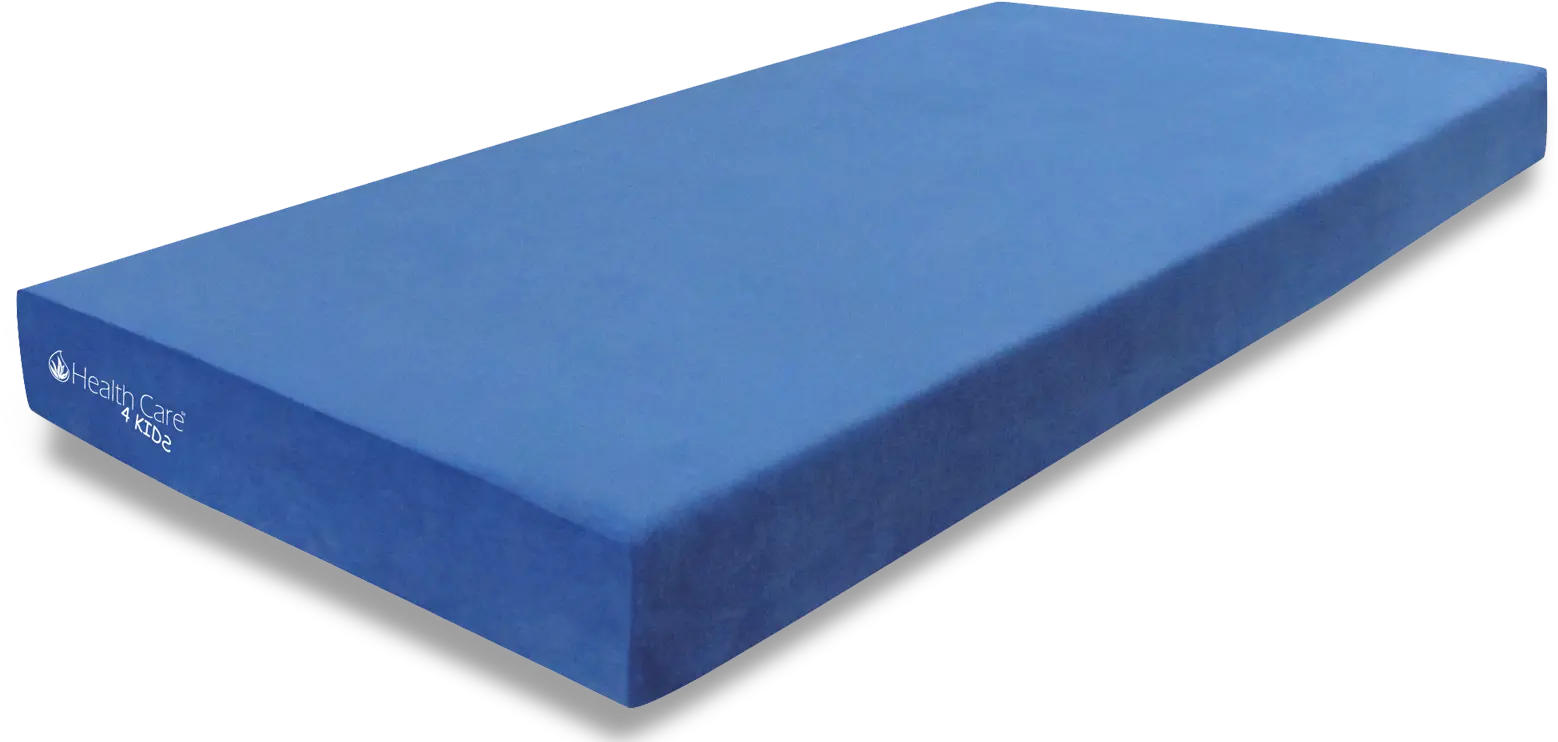 RCG4K7FLB Health Care Blue Memory Foam Full Size Mattress and Pillow - 4 Kids Dream-1