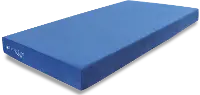 RCG4K7FLB Health Care Blue Memory Foam Full Size Mattress and Pillow - 4 Kids Dream