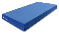 RCG4K7FLB Health Care Blue Memory Foam Full Size Mattress and Pillow - 4 Kids Dream-2