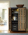 2-Tone Bar Cabinet - Libations-1