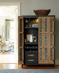 2-Tone Bar Cabinet - Libations