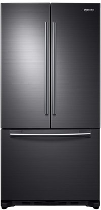 RF18HFENBSG Samsung Counter Depth French Door Refrigerator - 17.5 cu. ft., 33 Inch Black Stainless Steel