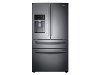 RF28HMEDBSG Samsung 4-Door French Door Refrigerator - 36 Inch Black Stainless Steel