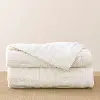 Natural Concentric Throw Blanket